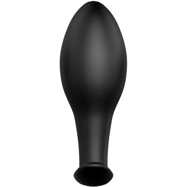 Plug anale in silicone con vibrazioni e telecomando, design pene
